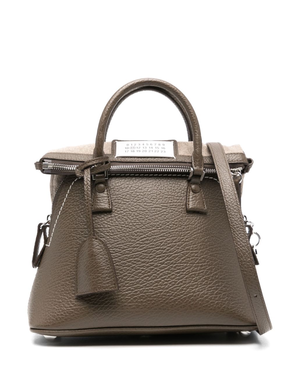 MAISON MARGIELA Mini Leather Handbag with Adjustable Strap