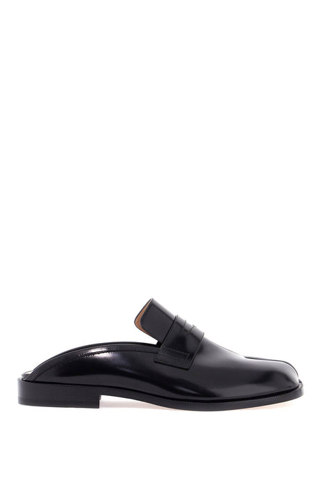 MAISON MARGIELA Brushed Leather Tabi Sabot Shoes