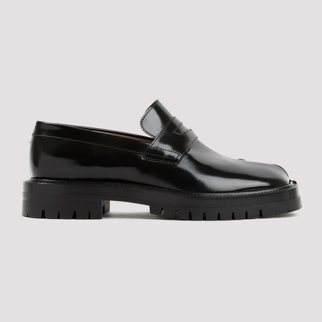 MAISON MARGIELA Tabi County Leather Loafers with 3.5cm Heel