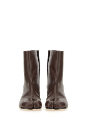 MAISON MARGIELA Sheepskin and Cowhide Tabi Boots for Women