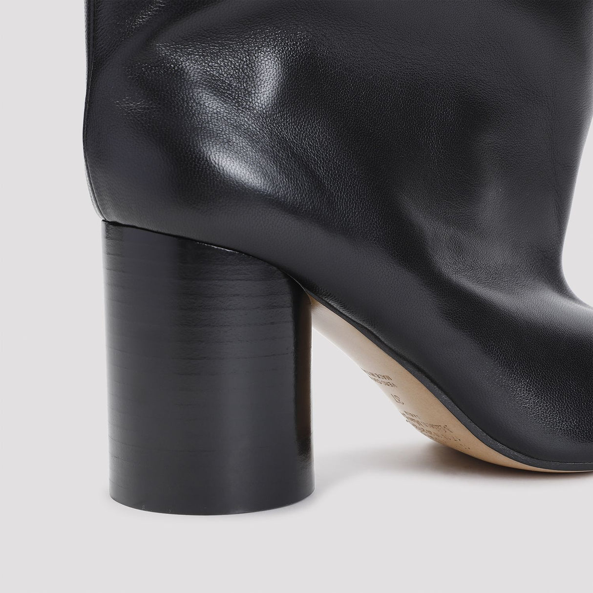 MAISON MARGIELA Elegant Ankle Boots with 3-inch Heel