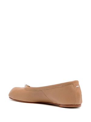 MAISON MARGIELA Split-Toe Leather Ballet Flats