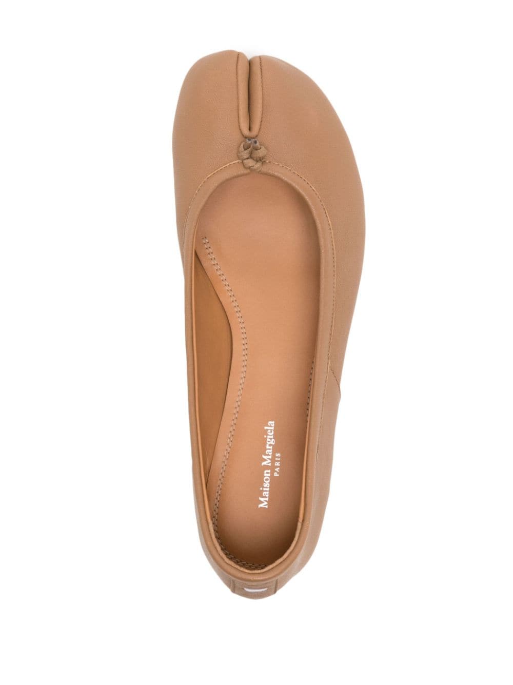 MAISON MARGIELA Split-Toe Leather Ballet Flats