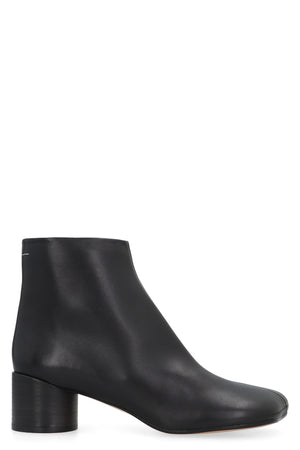 MM6 MAISON MARGIELA Elegant Leather Ankle Boots for Women