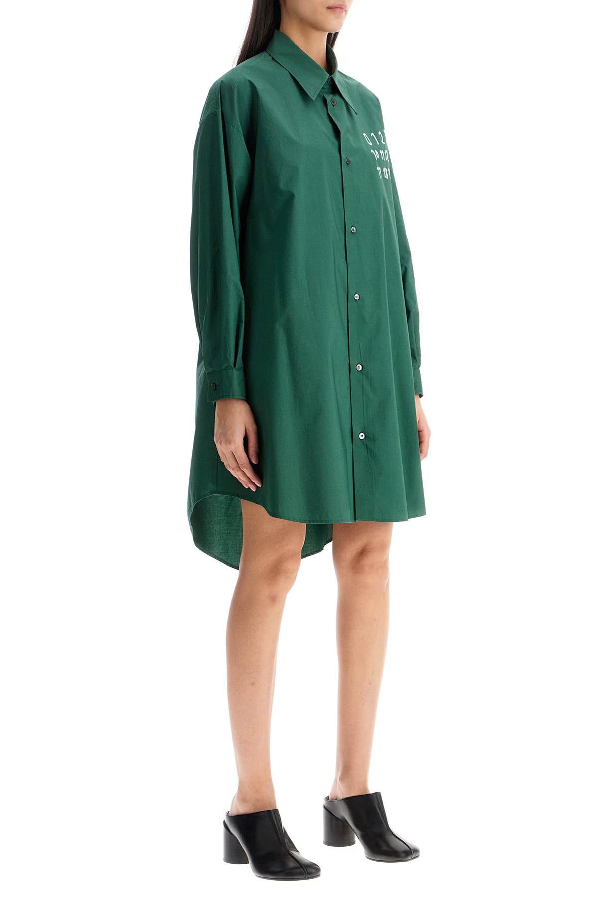 MM6 MAISON MARGIELA Stylish Mini Chemisier Dress