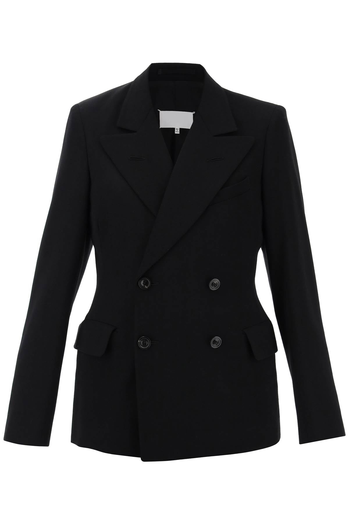MAISON MARGIELA SLIM-FIT WOOL JACKET WITH A FITTED WAIST