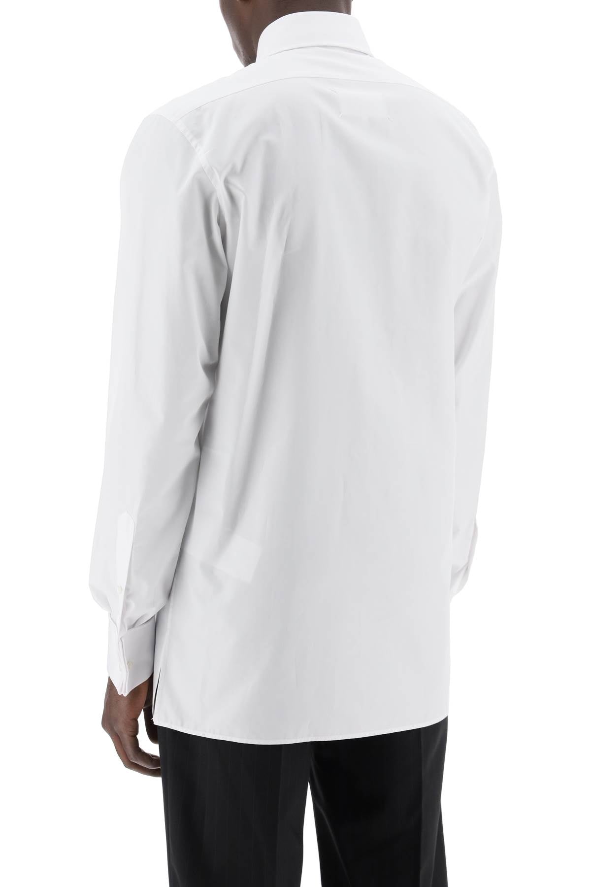 MAISON MARGIELA Pointed Collar Shirt - Regular Fit, Size 40