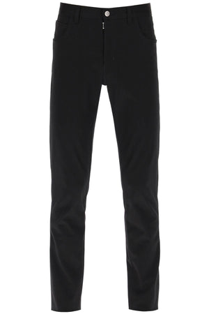 MAISON MARGIELA Black Straight-Leg Jeans for Men - FW23 Collection