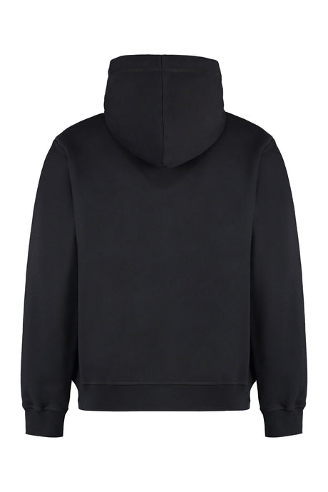 DSQUARED2 Men's Black Full Zip Hoodie for SS24