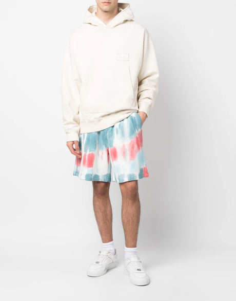 DSQUARED2 Relaxed Fit Tie-Dye Shorts in Multi-Color