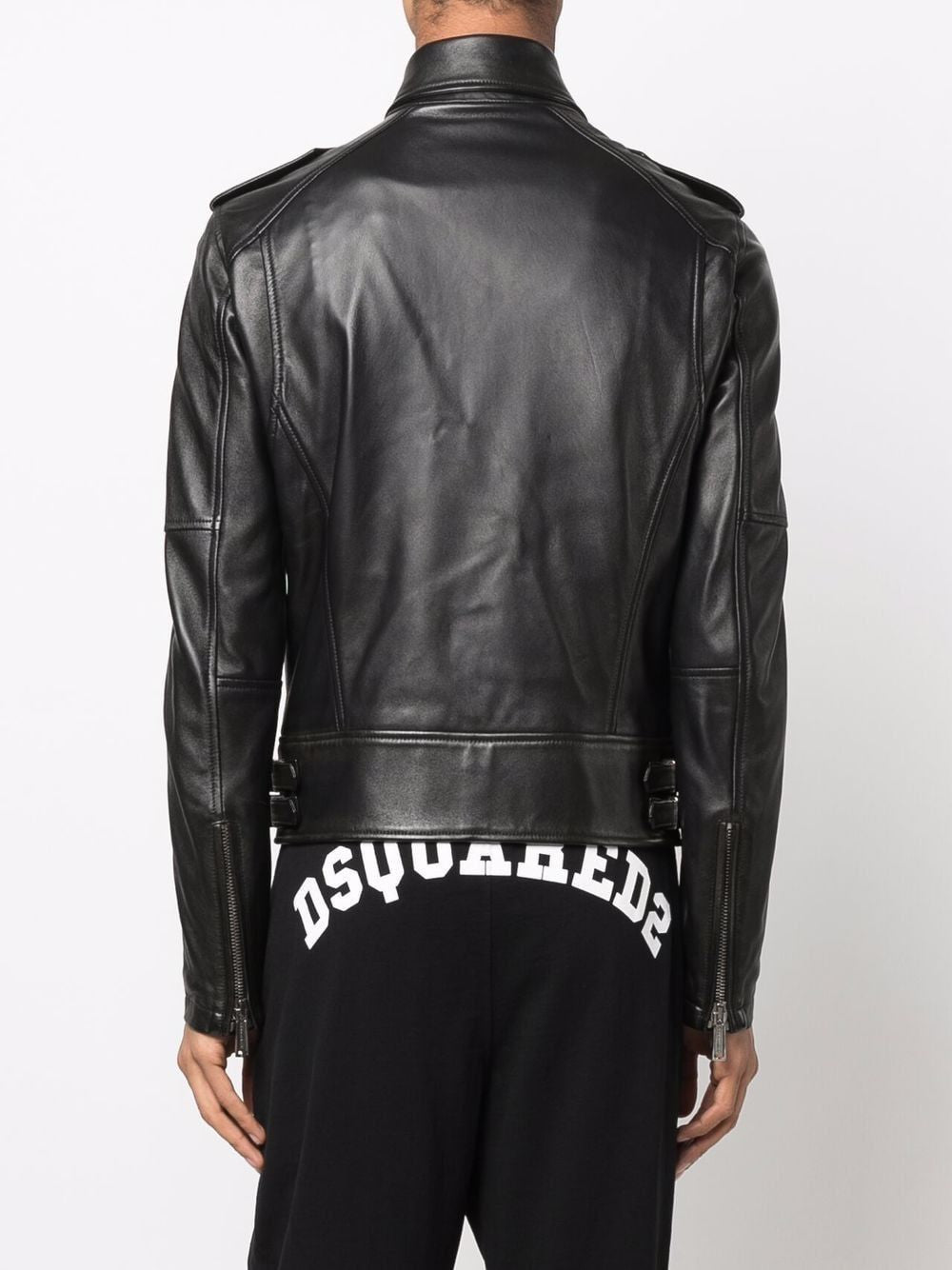 DSQUARED2 Men's Black 24SS Jacket - All-Season Fashion Staple