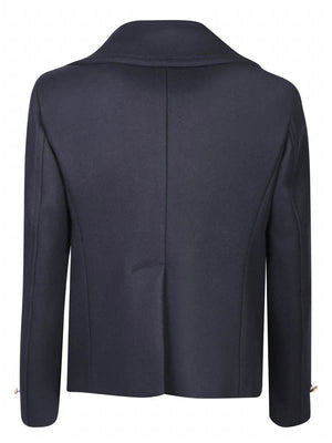 DSQUARED2 Navy Blue Men's Sports Jacket for FW23 Season