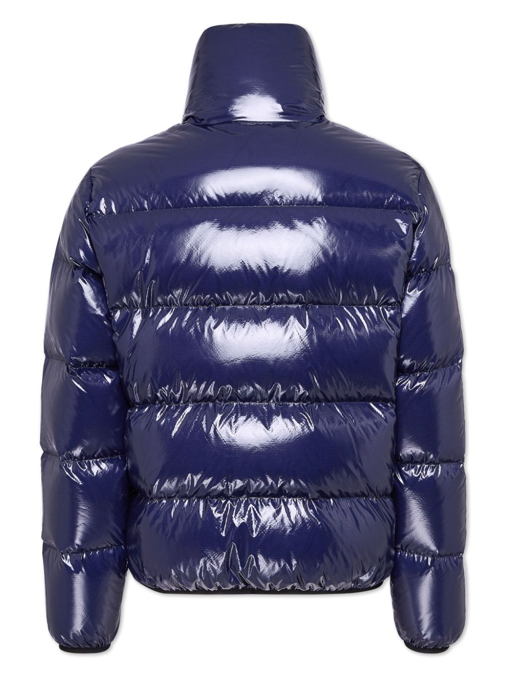 DSQUARED2 Ultra-light High Shine Navy Down Jacket