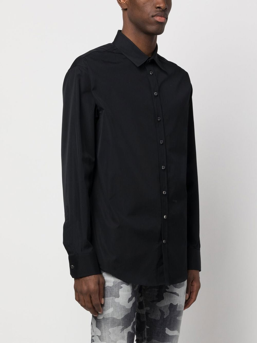 DSQUARED2 Men's Black Shirt for FW23