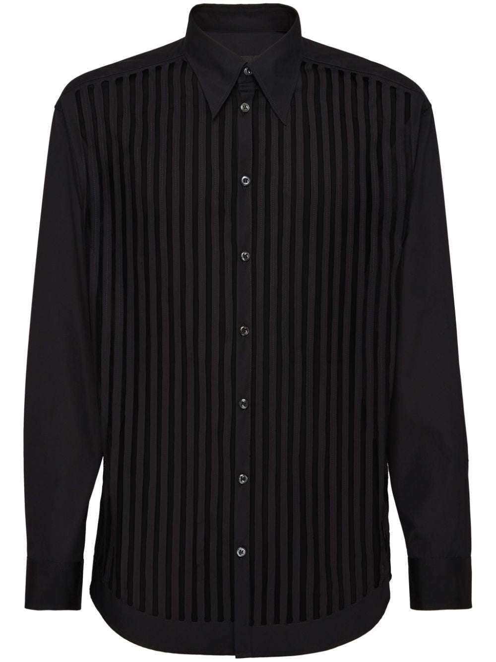 DSQUARED2 Sleek Black Cotton Shirt for Men