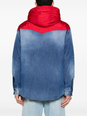 DSQUARED2 Urban Edge Hooded Denim Jacket