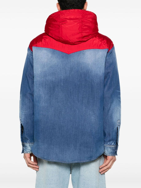 DSQUARED2 Urban Edge Hooded Denim Jacket