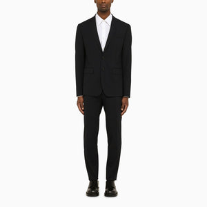 DSQUARED2  BLUE Navy Blue SINGLE-BREASTED WOOL SUIT