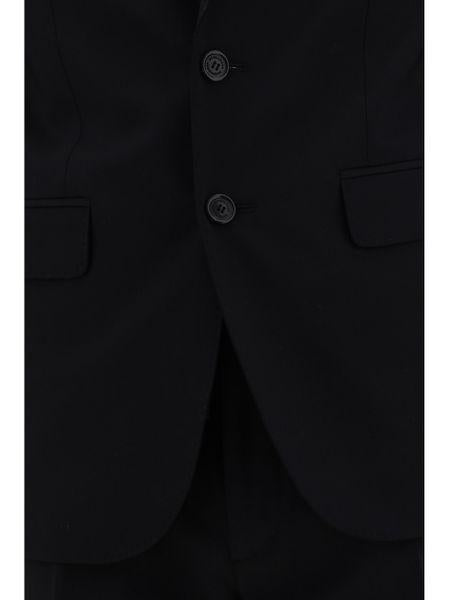 DSQUARED2 Dark Grey Single-Breasted Wool Suit for Men - FW23 Collection