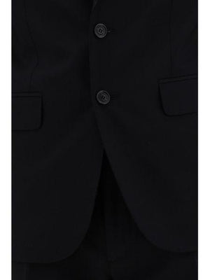 DSQUARED2 Dark Grey Single-Breasted Wool Suit for Men - FW23 Collection