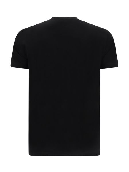 DSQUARED2 Men's Black T-Shirt for SS23 Collection