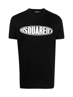 DSQUARED2 Surf Board Logo T-Shirt - Short Sleeve - FW24