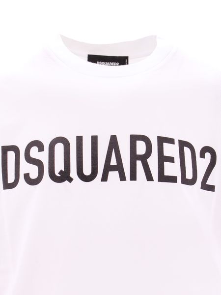 DSQUARED2 Classic Logo-Printed Cotton T-Shirt for Men