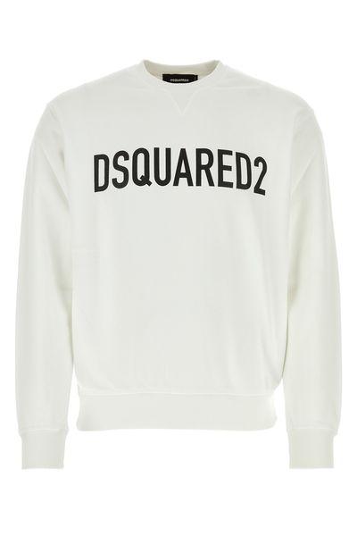 DSQUARED2 Cool Fit Crewneck Cotton Sweater