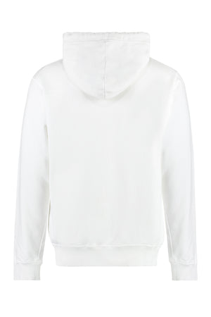 DSQUARED2 FW23 White Cotton Hoodie for Men