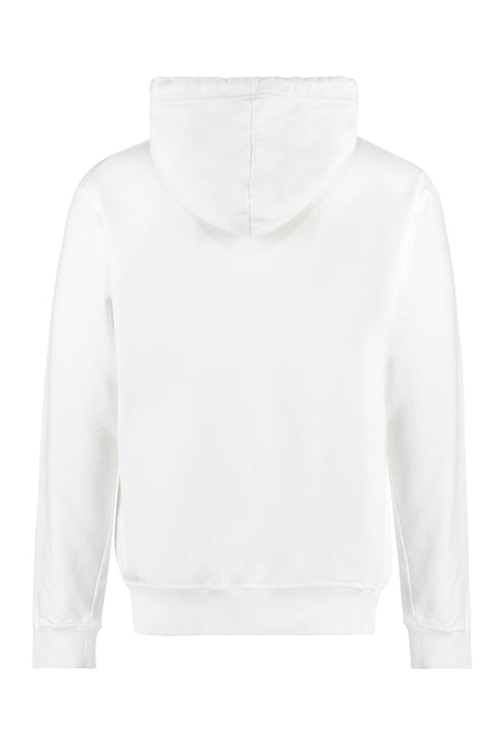 DSQUARED2 FW23 White Cotton Hoodie for Men