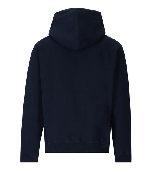 Áo Hoodie In Hình Đại Học Nam Thời Trang FW23 Màu Xanh Dương