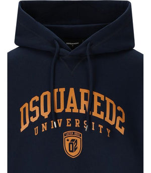 DSQUARED2 Bold University Print Hoodie for Men - Fall/Winter 2024