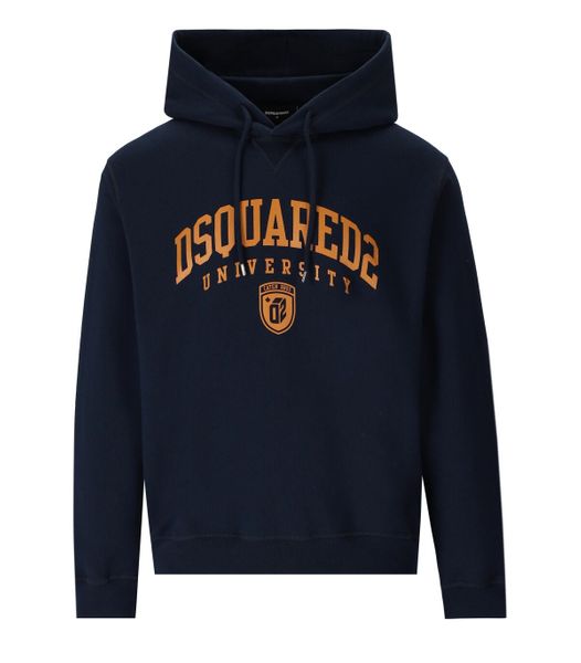 DSQUARED2 Bold University Print Hoodie for Men - Fall/Winter 2024