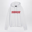 DSQUARED2 Essential White Cotton Hoodie