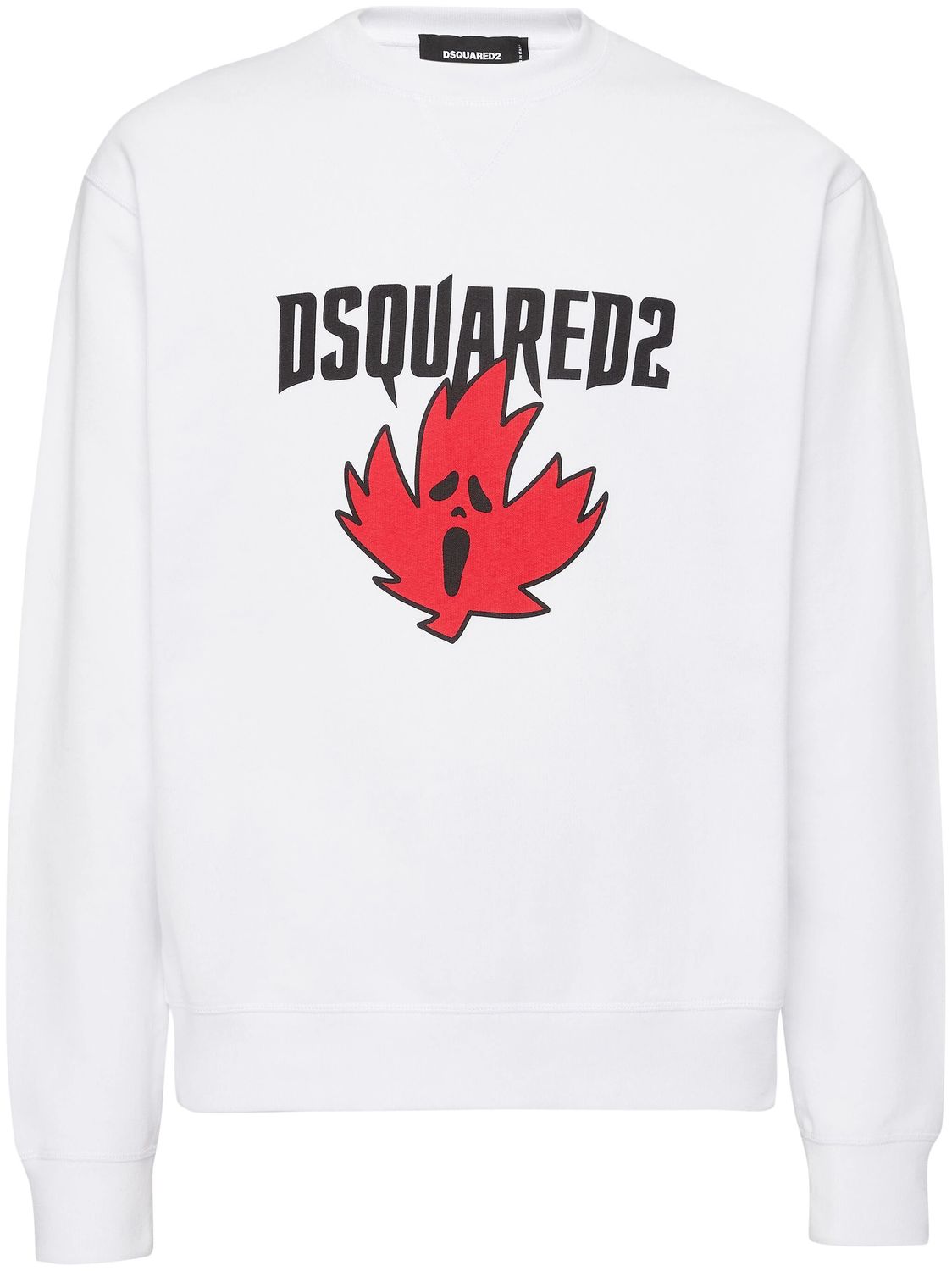 DSQUARED2 Logo-Print Cotton Sweatshirt for Men