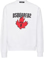 DSQUARED2 Logo-Print Cotton Sweatshirt for Men