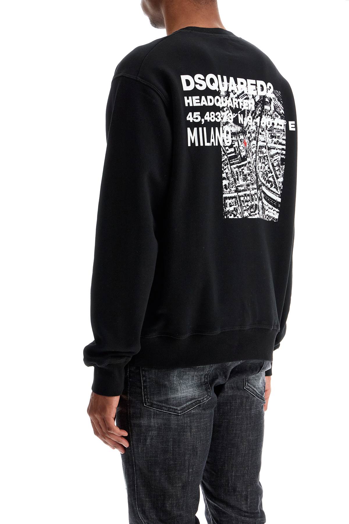 DSQUARED2 Classic Cool Fit Mini Crew Neck Sweatshirt