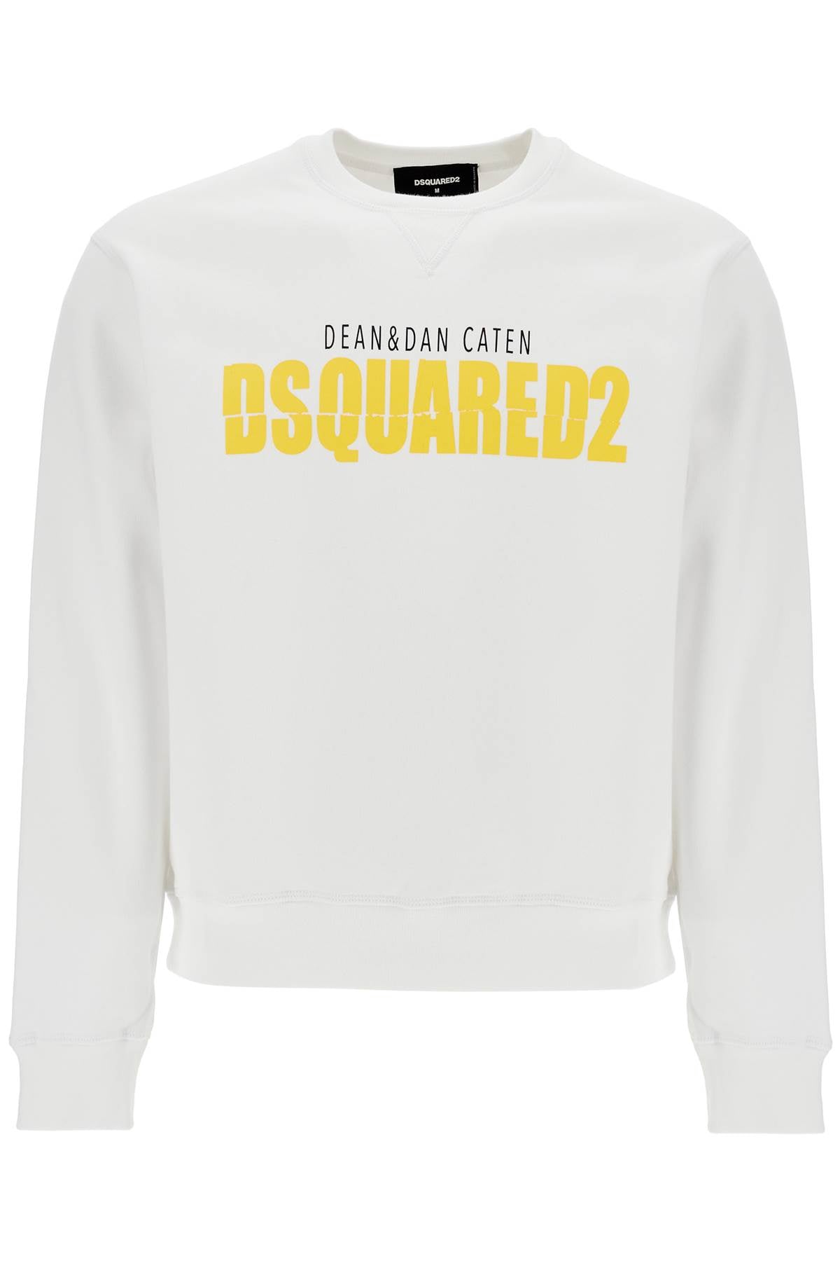 DSQUARED2 Crew Neck Sweatshirt with Distinctive Logo