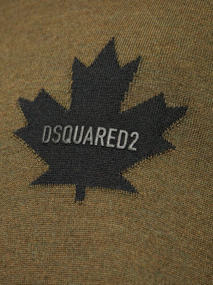 DSQUARED2 DSQUARED MAPLE LEAF-INTARSIA JUMPER