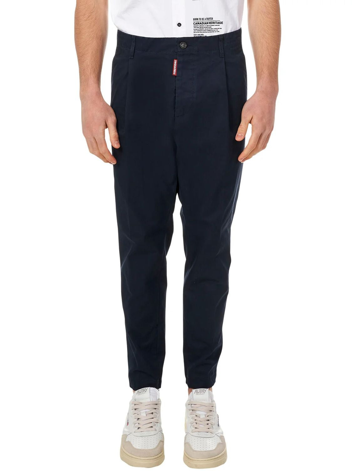 DSQUARED2 Men's Cropped Tapered Pants