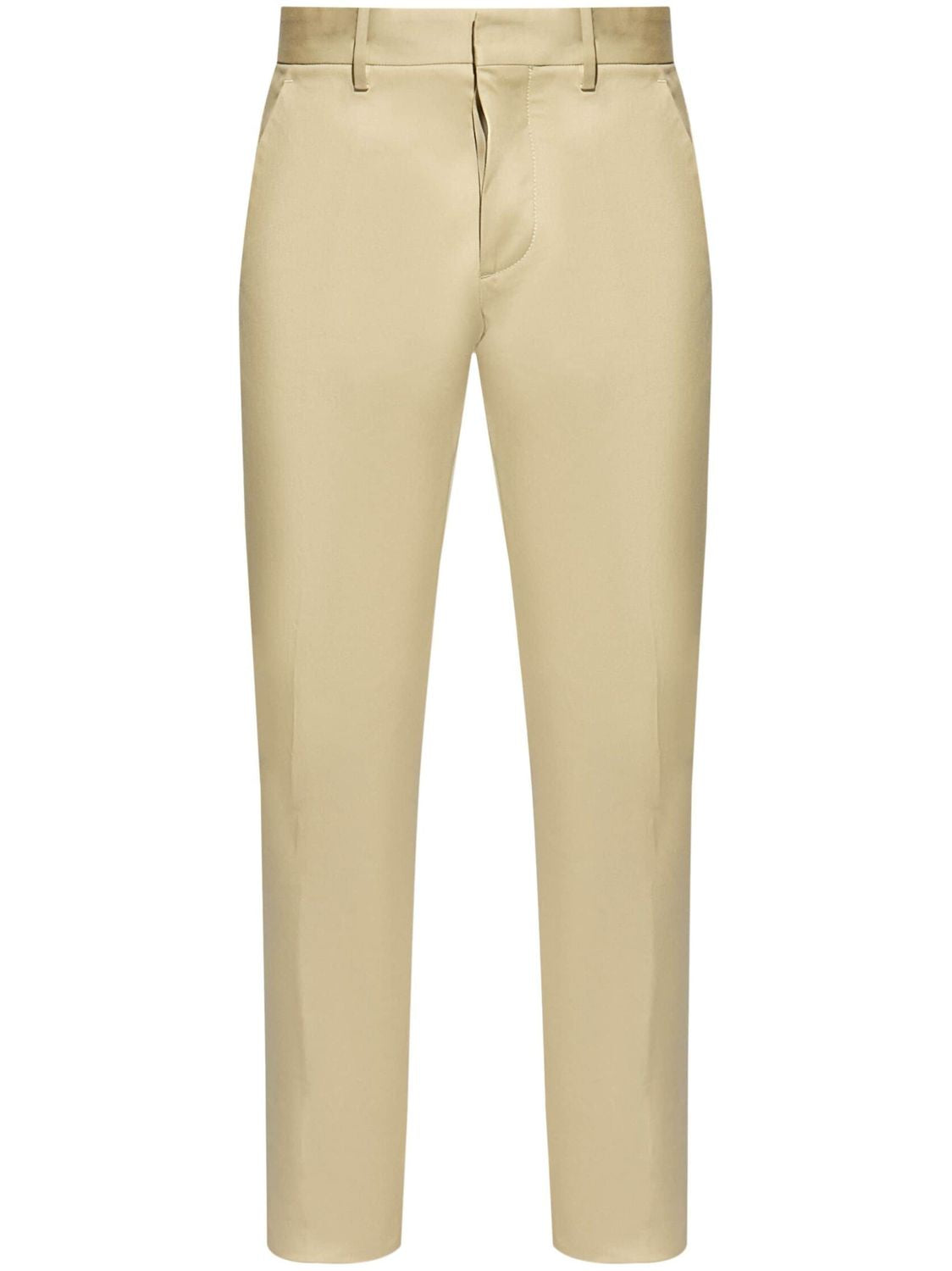 DSQUARED2 Mid-Rise Cotton Chinos