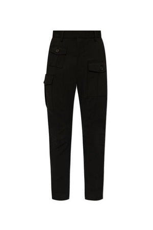 DSQUARED2 Urban Edge Black Cargo Pants