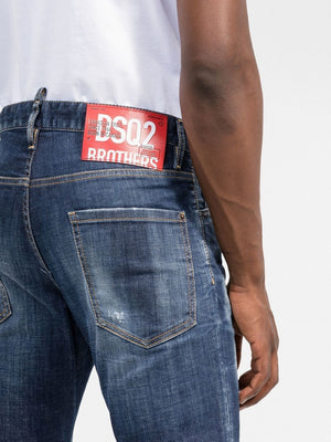 DSQUARED2 Distressed Denim Jeans for Men - Spring/Summer 2023