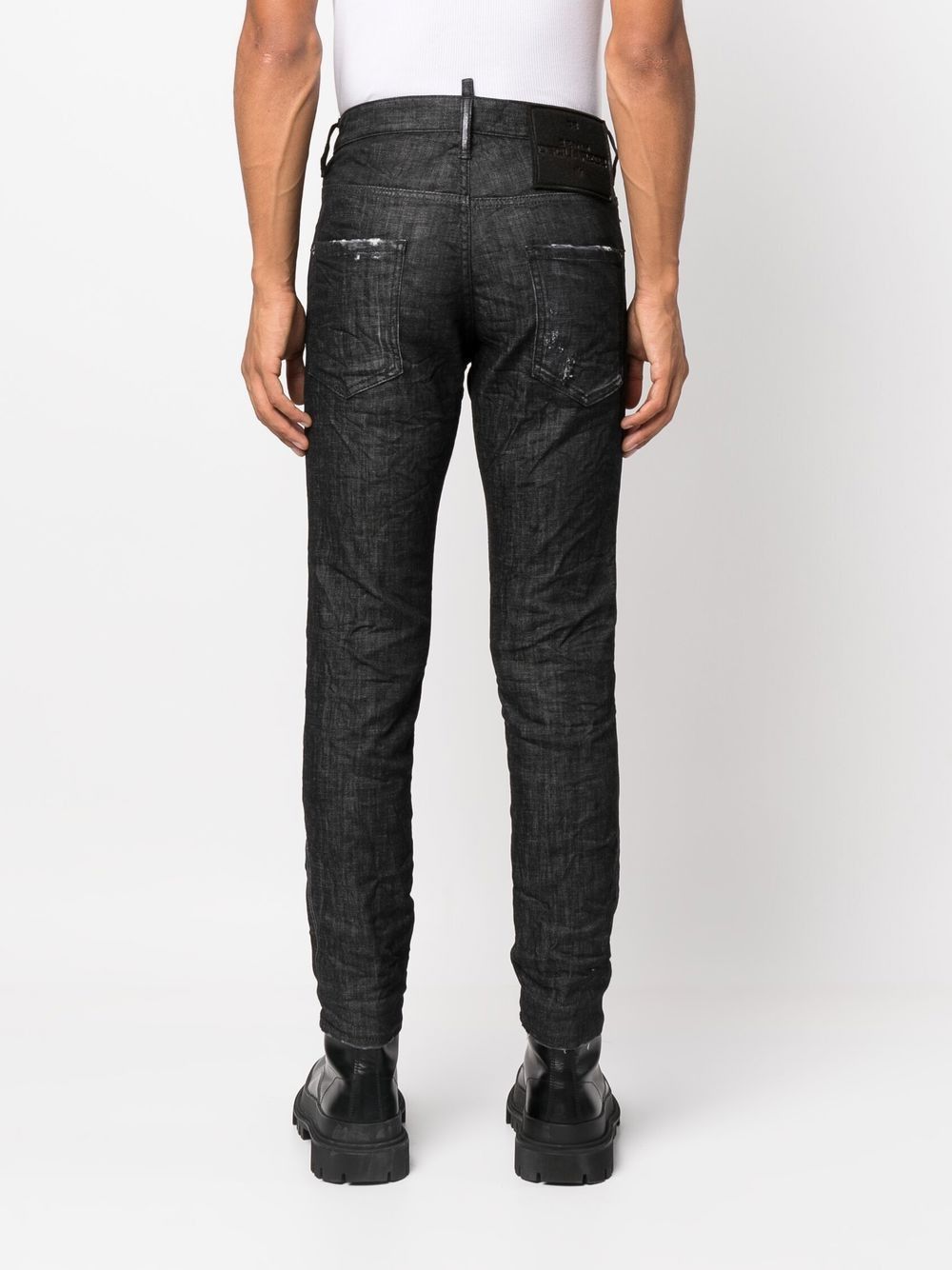 Quần Jean Bó Sát Nam Từ Bộ Sưu Tập FW23 Của Dsquared2