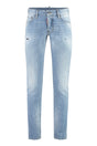 DSQUARED2 Distressed Stretch Cotton Jeans for Men