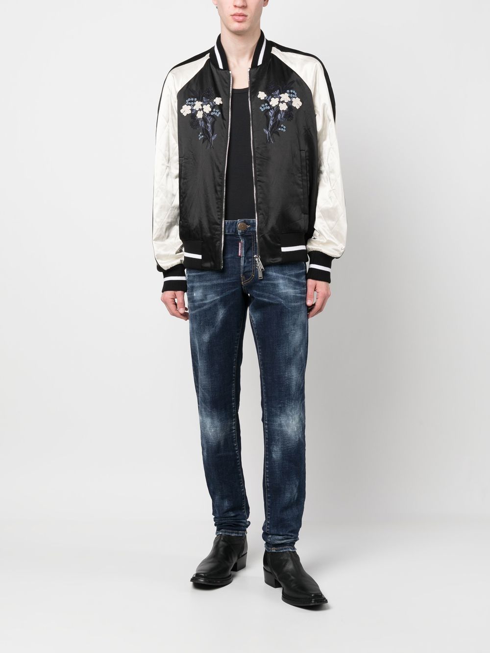 DSQUARED2 Classic Denim Straight Pants for Men - 23FW Collection