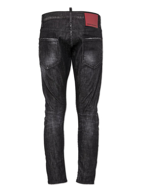 DSQUARED2 DSQUARED DISTRESSED-EFFECT SLIM-FIT Jeans