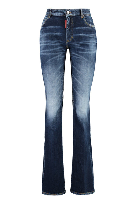 DSQUARED2 Vintage Wash Blue Twiggy Jeans for Women