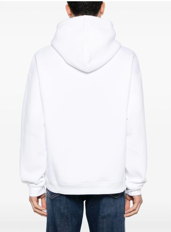 DSQUARED2 Classic Logo Hoodie in White - FW24 Collection