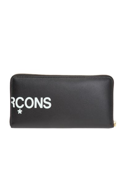 COMME DES GARÇONS Men's Mini Logo Wallet - 20x10x1.5 cm